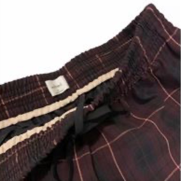 Wilfred Plaid Pants w Drawstring High Waist - Picture 5 of 11
